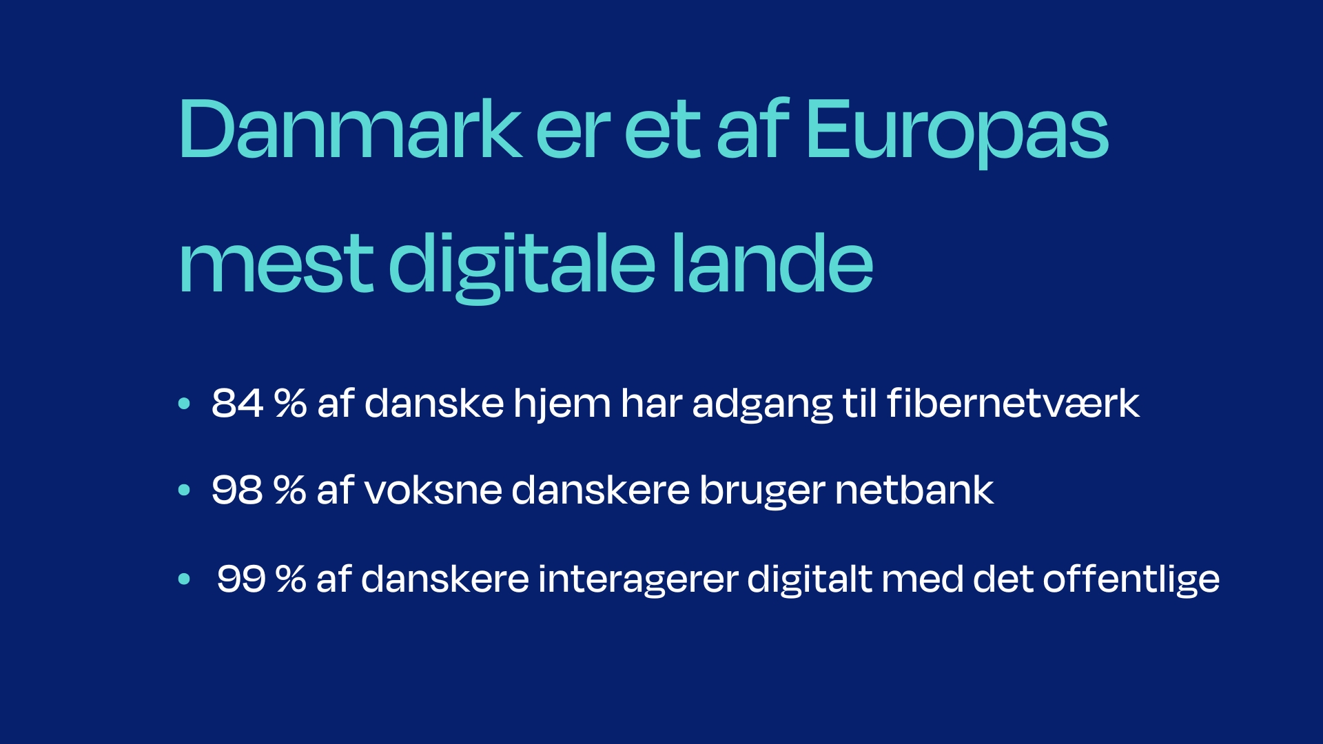 Sikker digital infrastruktur