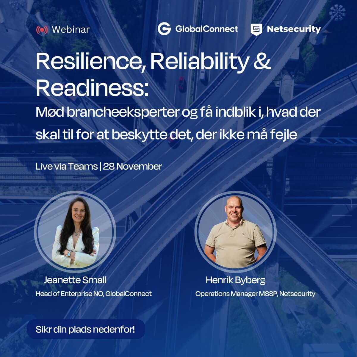Webinar: Sådan sikrer du forretningskritisk drift i en usikker tid